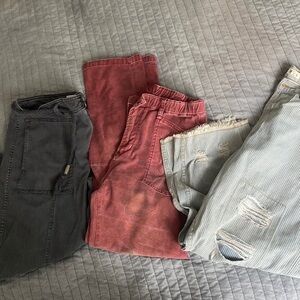 Anthropologie Pilcro pants bundle size 30/large